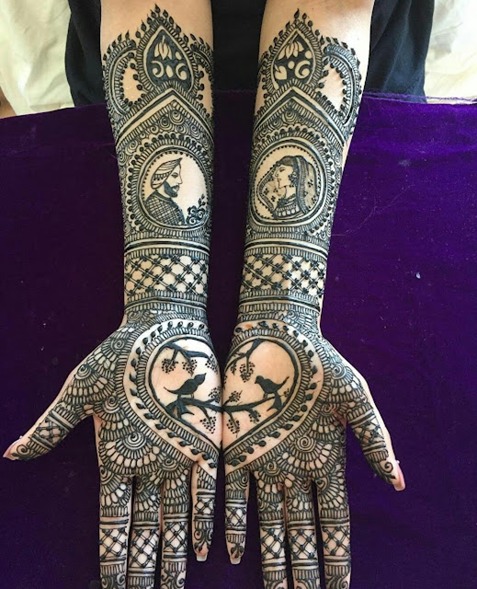 Customized Mehndi Design